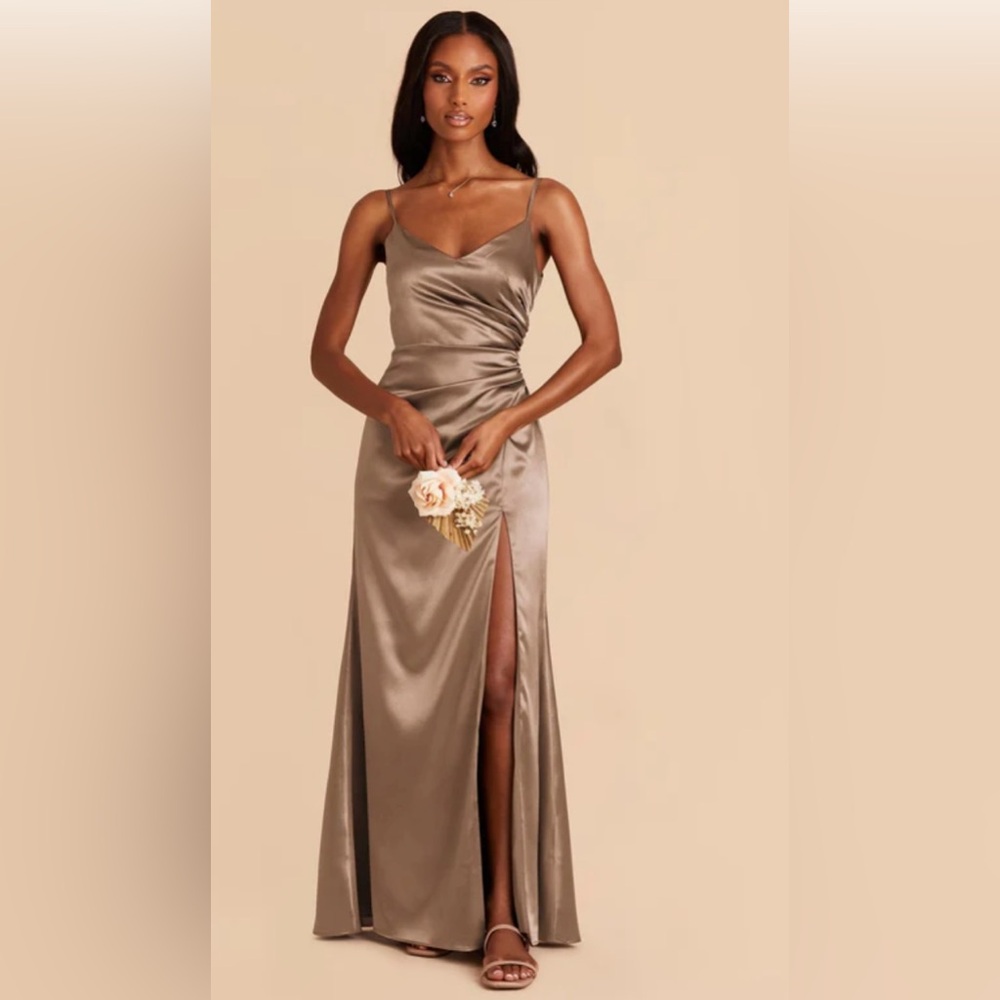 Birdy Grey Catherine Shiny Satin - Mocha